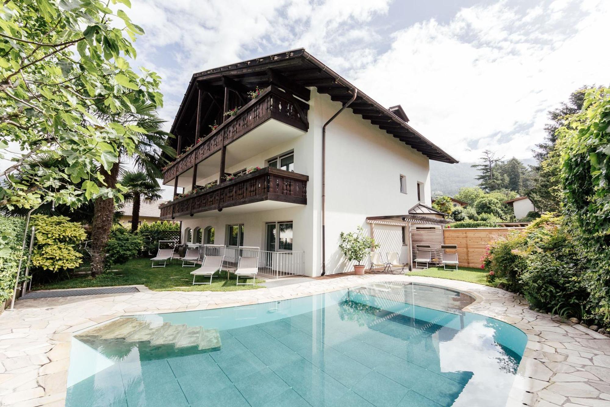 Garni Sirmian Hotel Merano Bagian luar foto